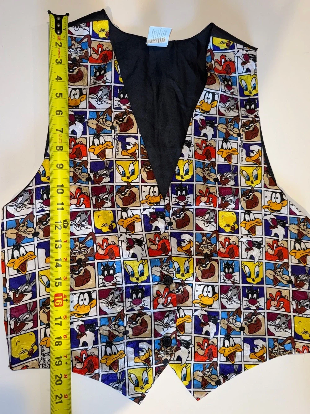 Vintage 1994 Warner Bros. Looney Tunes Vest